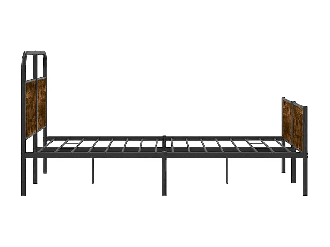 Bedframe zonder matras bewerkt hout sonoma eikenkleur 140x200cm