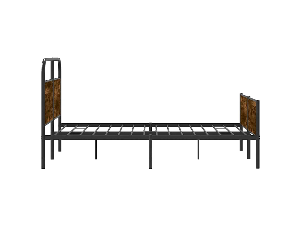 Cadre de lit sans matelas 140x200 cm chêne sonoma