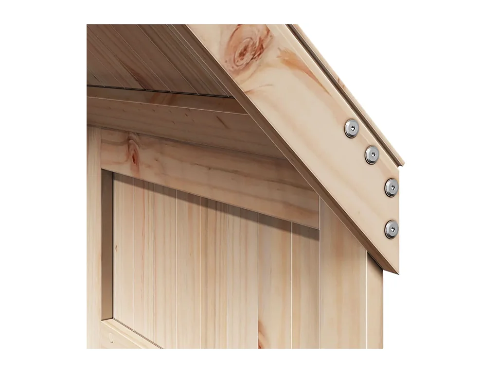 Letto a Castello senza Materasso 90x190 cm Legno di Pino