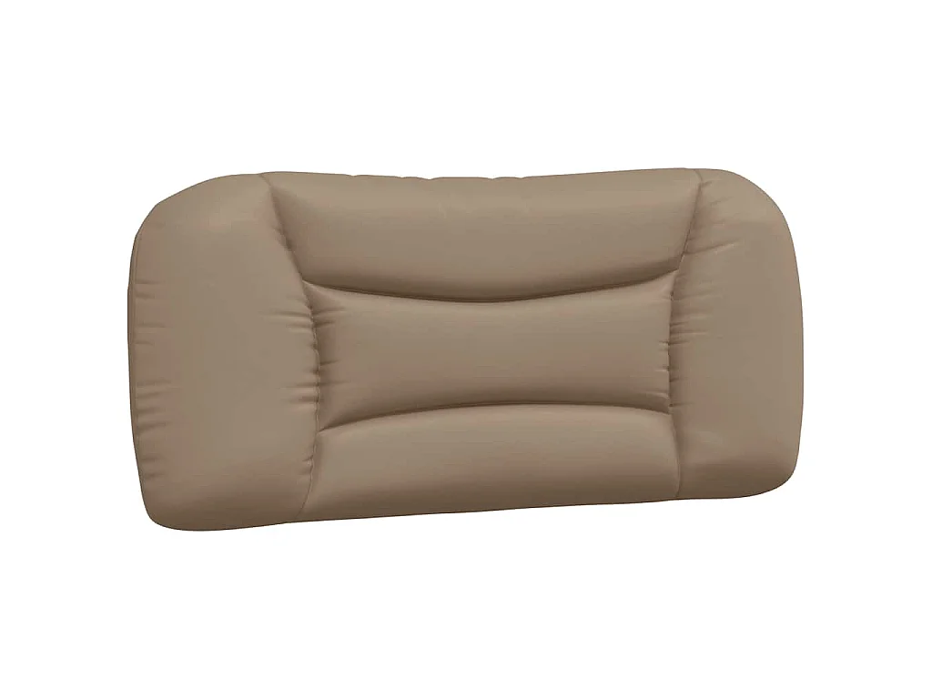 Letto con Materasso Hvar Cappuccino 90x200 cm in Similpelle