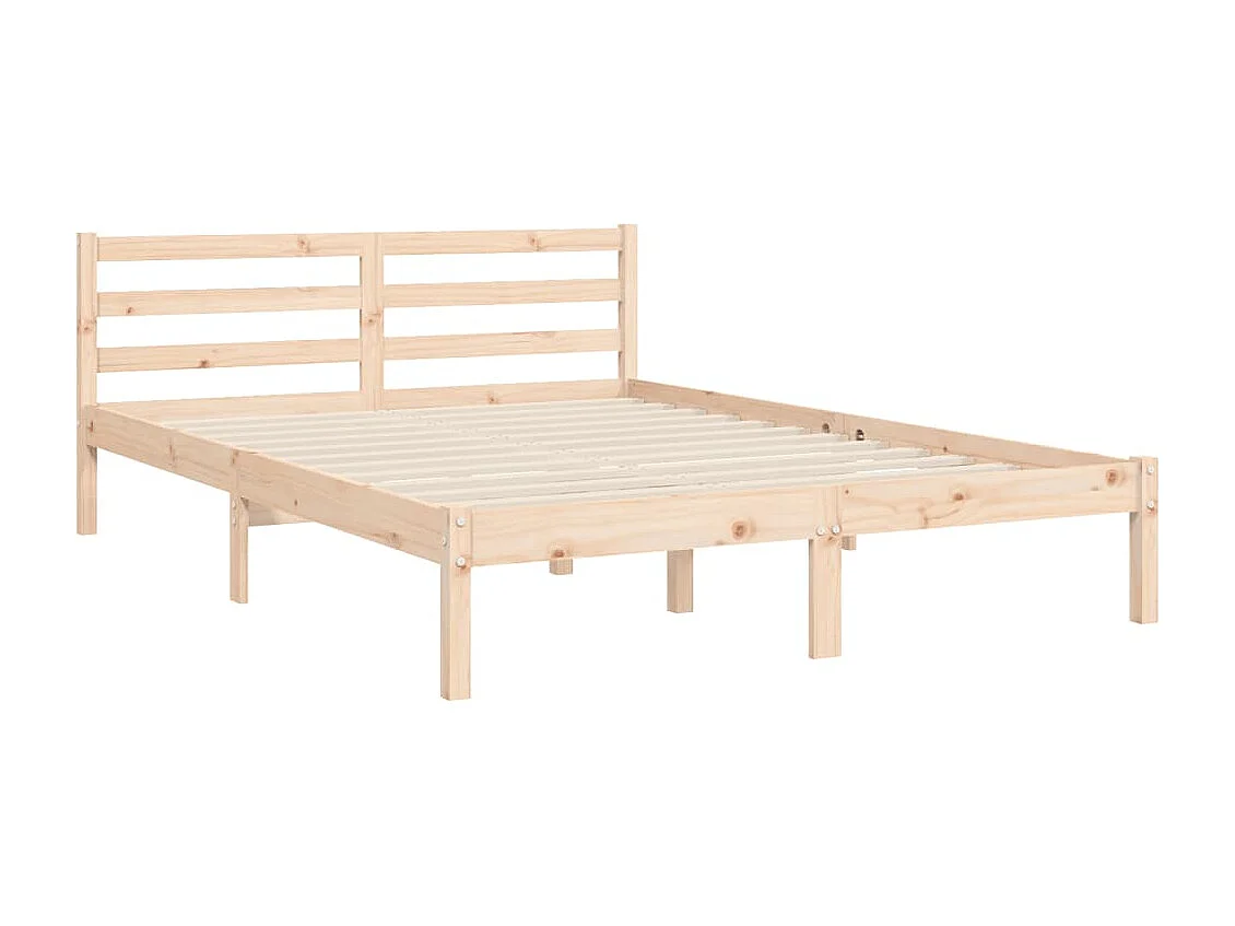 Giroletto con Testiera 140x200 cm in Legno Massello