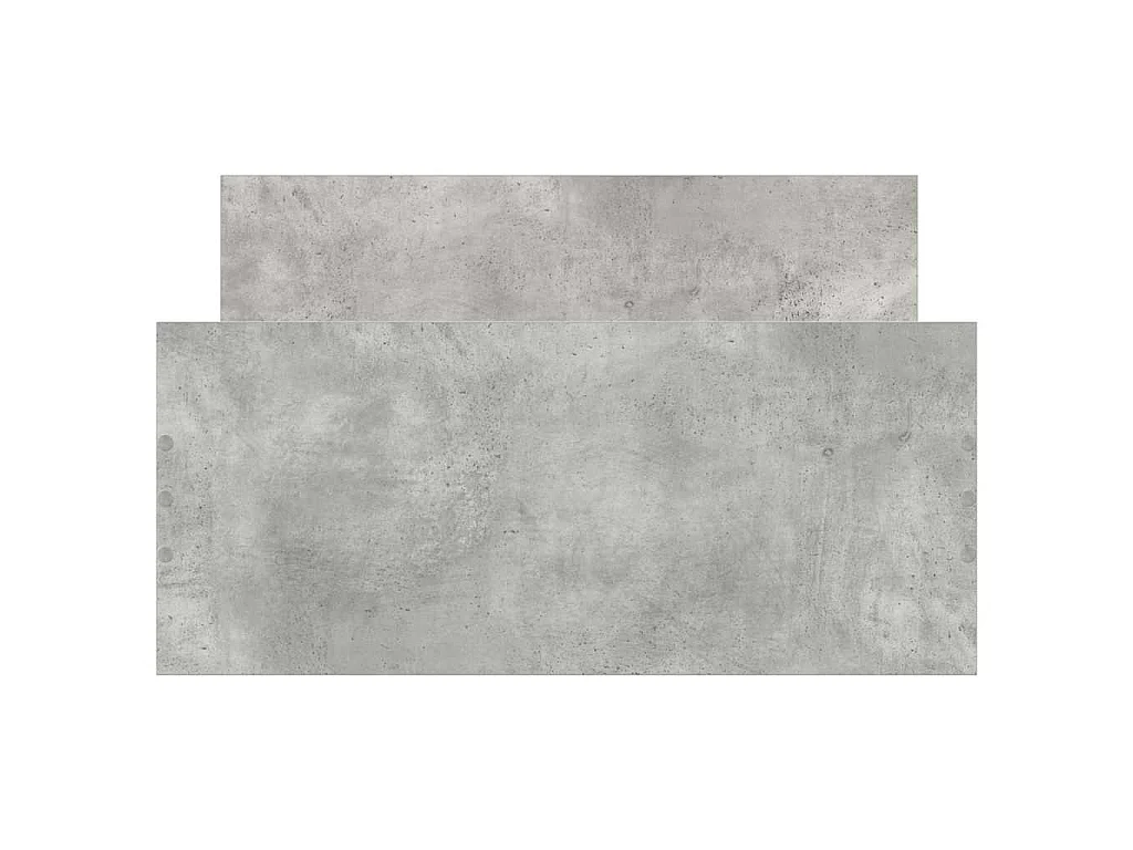 Giroletto Grigio Cemento 90x200 cm in Legno Multistrato
