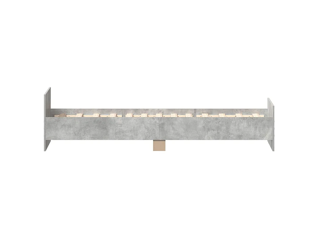Giroletto Grigio Cemento 90x200 cm in Legno Multistrato
