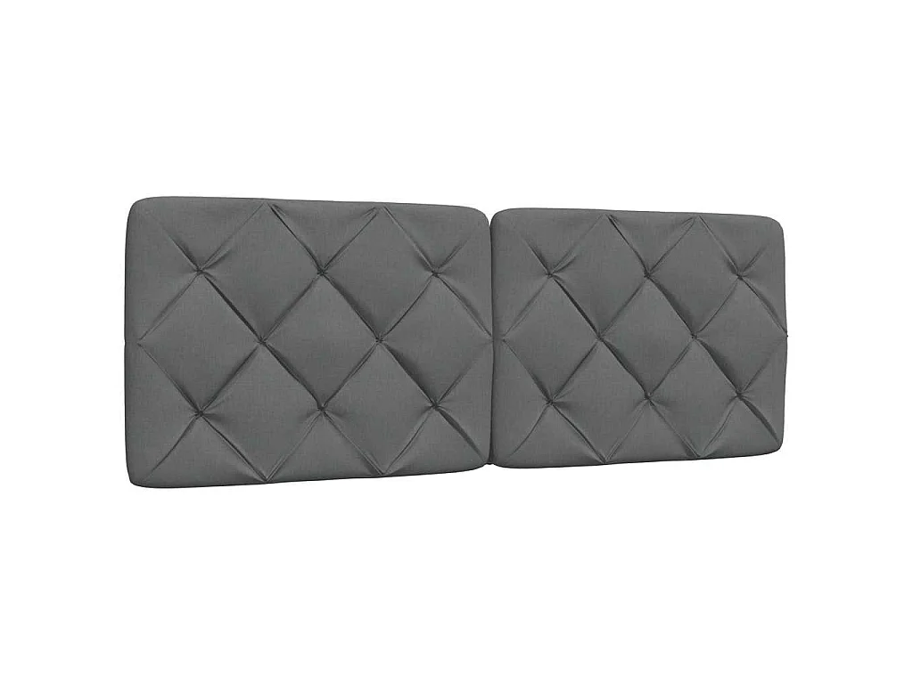 Giroletto con LED senza Materasso Grigio Scuro 140x190 cm