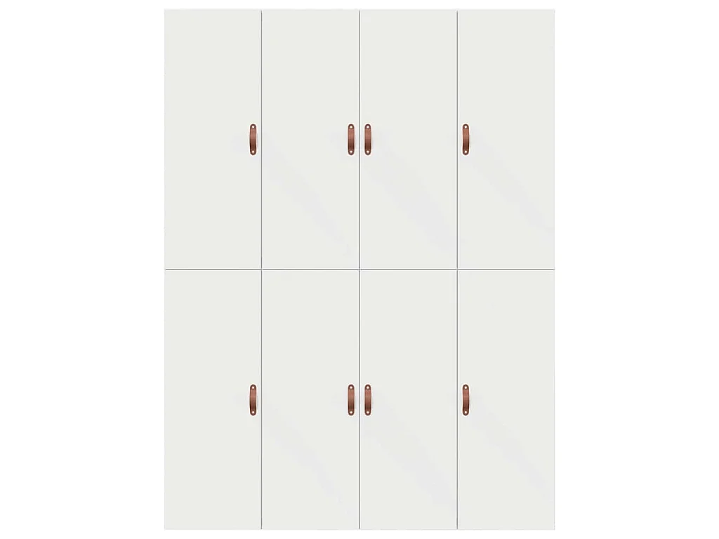 Cadre de lit avec rangement avec stockage Blanc 140 x 200 cm