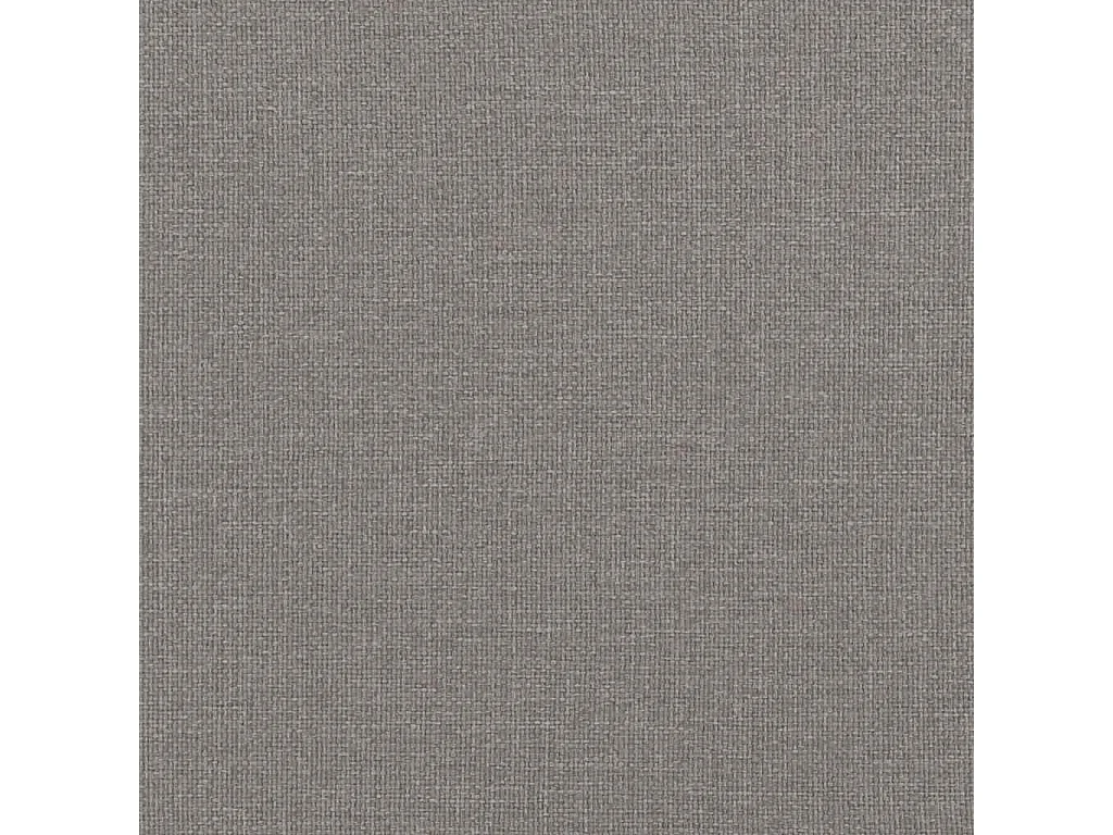 Cadre de lit sans matelas taupe 100x200 cm tissu