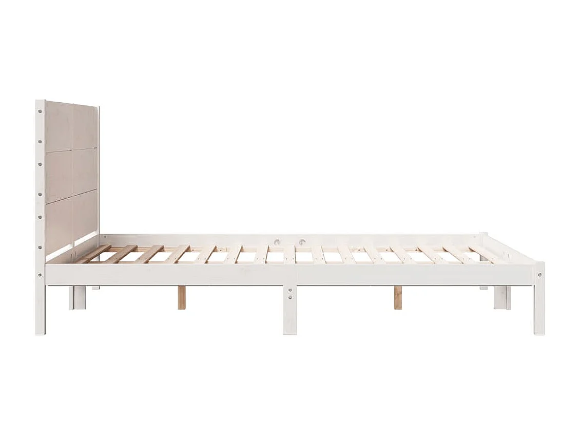 Giroletto Extra Lungo senza Materasso Bianco 140x210cm Massello