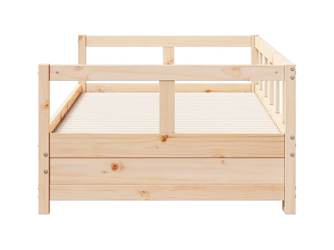 Tagesbett ohne Matratze 90x190 cm Massivholz Kiefer