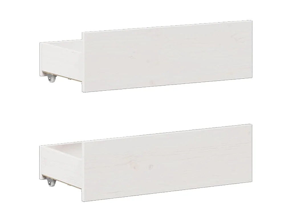 Bedframe zonder matras met hoofdbord grenenhout wit 140x200 cm