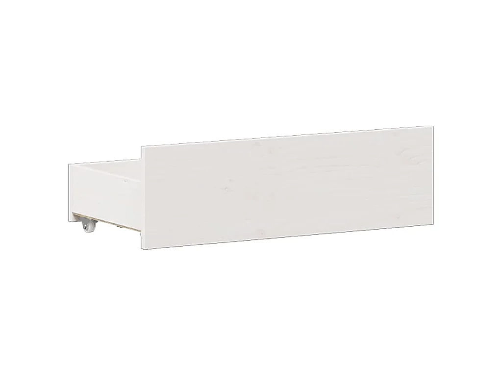 Bedframe zonder matras met hoofdbord grenenhout wit 140x200 cm