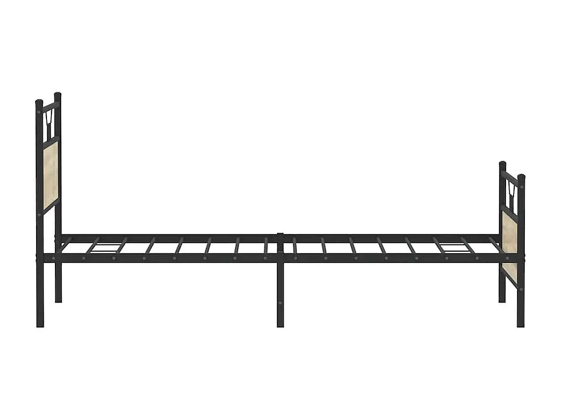 Bettgestell ohne Matratze Sonoma-Eiche 100x190 cm Holzwerkstoff