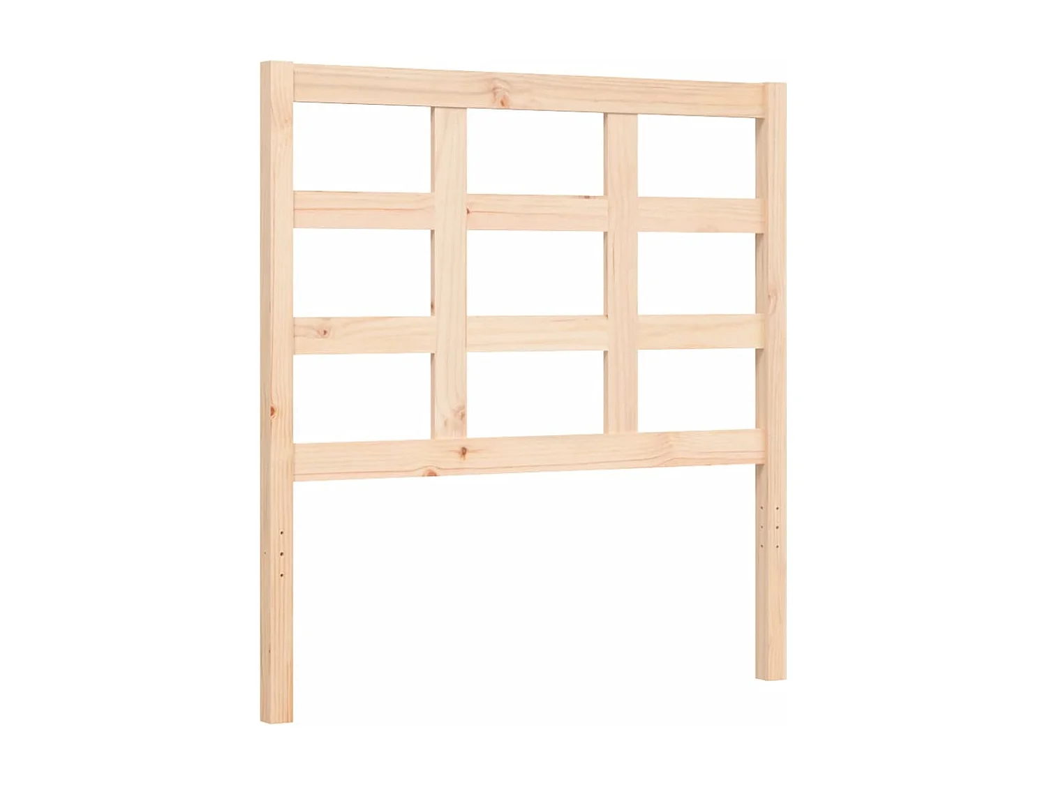 Cadre de lit sans matelas 90x200 cm bois massif