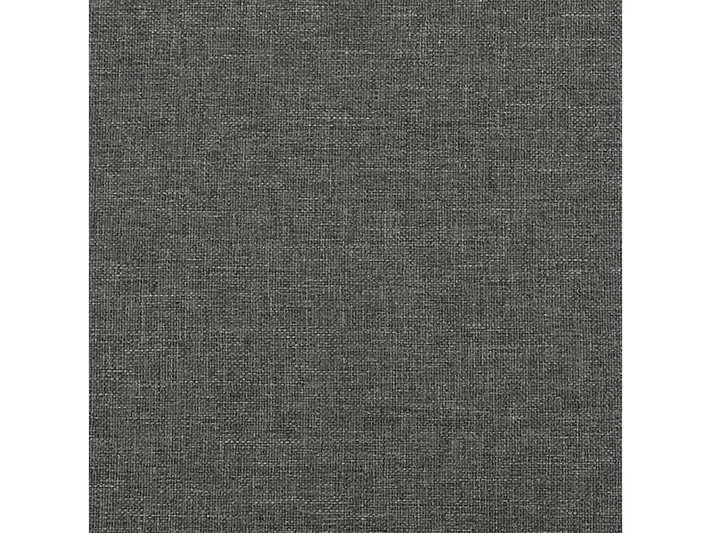 Estrutura de cama com molas 100x200 cm tecido cinzento-escuro