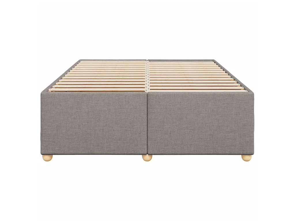 Giroletto senza Materasso Tortora 160x200 cm in Tessuto