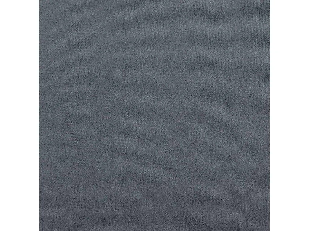 Slaapbank 90x190 cm fluweel donkergrijs