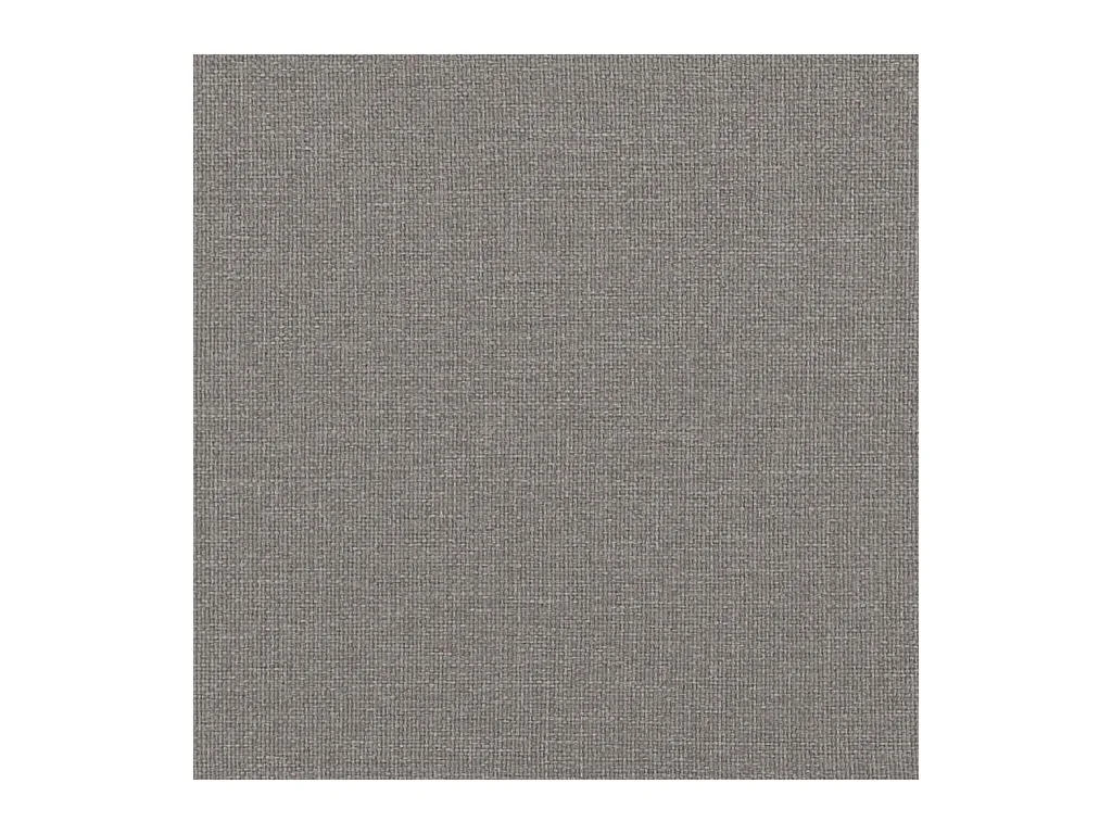 Cadre de lit sans matelas taupe 140x190 cm tissu
