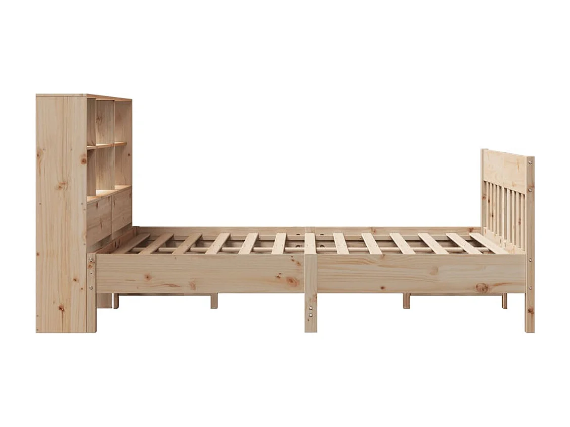 Massivholzbett ohne Matratze 140x200 cm Kiefernholz