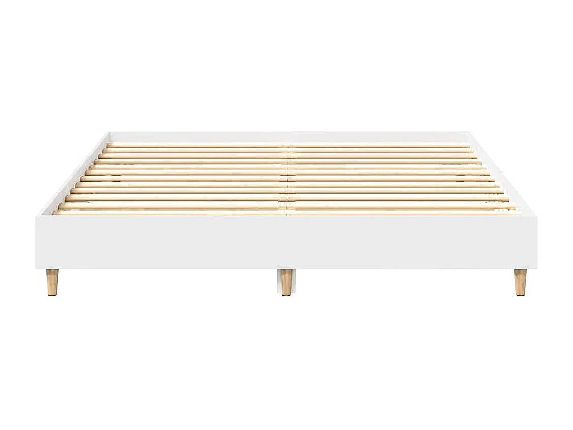 Giroletto senza Materasso Bianco 140x200 cm Legno Multistrato