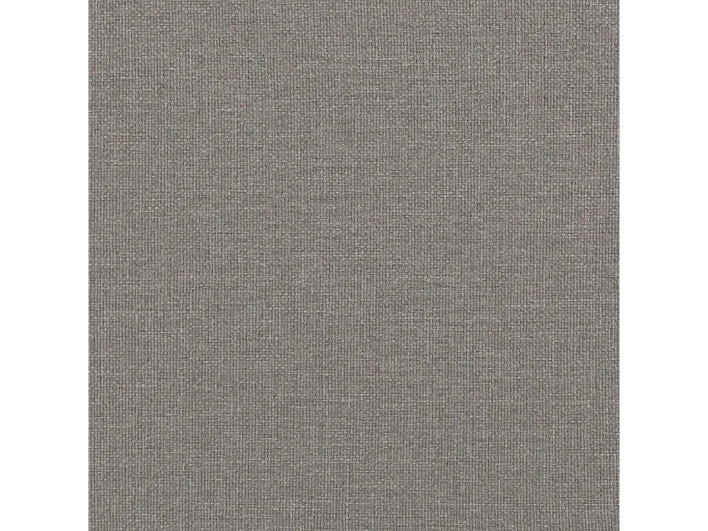 Struttura Letto Pouf senza Materasso Tortora 140x200cm Tessuto