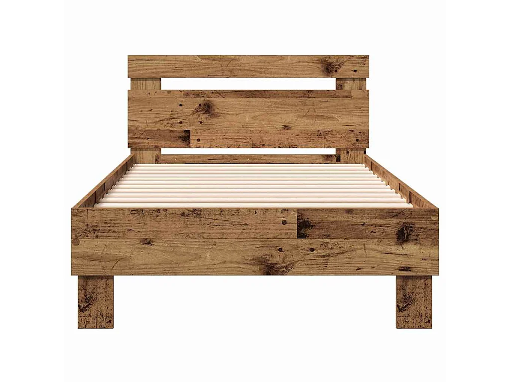 Struttura del letto con testiera Legno vecchio 193 x 95 x 88 cm