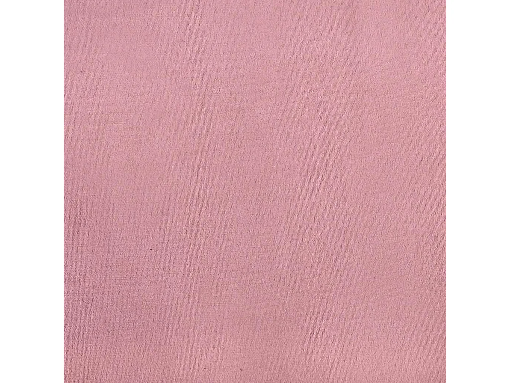 Box Cama de primavera sem Colchão Rosa 100x210 cm Veludo