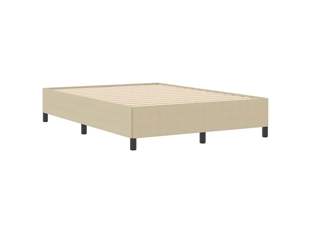 Cama tipo Box Spring Verde grisáceo 160 x 200 cm Tela de Pana