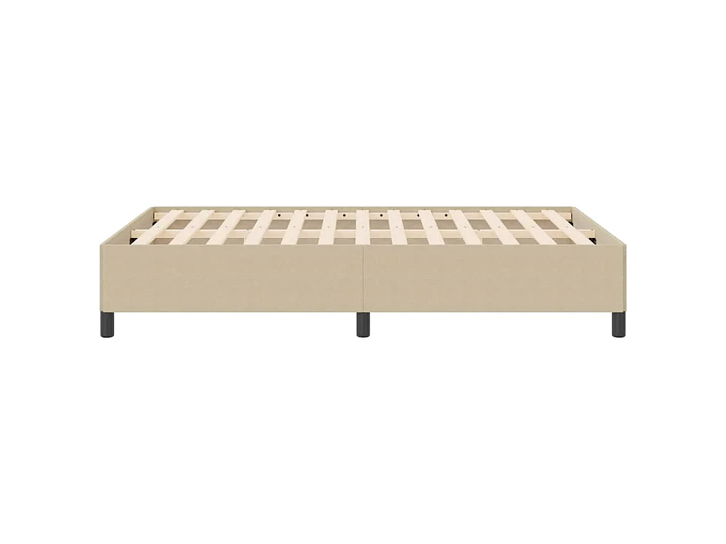 Cama tipo Box Spring Verde grisáceo 160 x 200 cm Tela de Pana