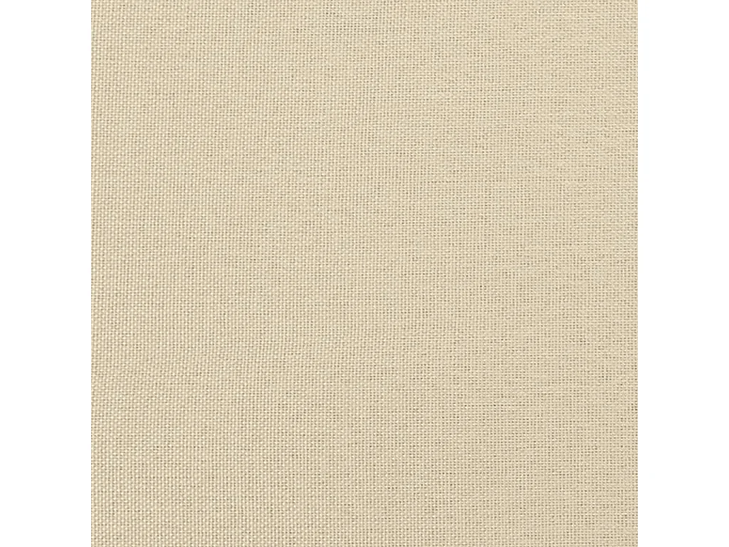 Bettgestell ohne Matratze Creme 140x190 cm Stoff