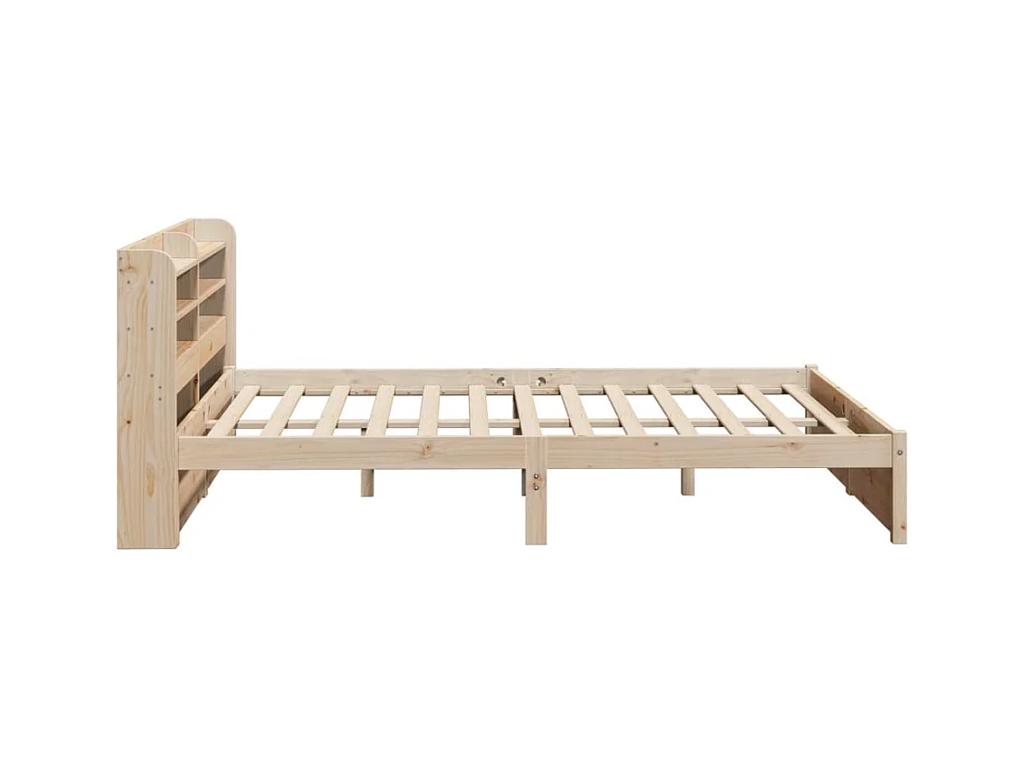 Bettgestell mit Kopfteil ohne Matratze 140x190 cm