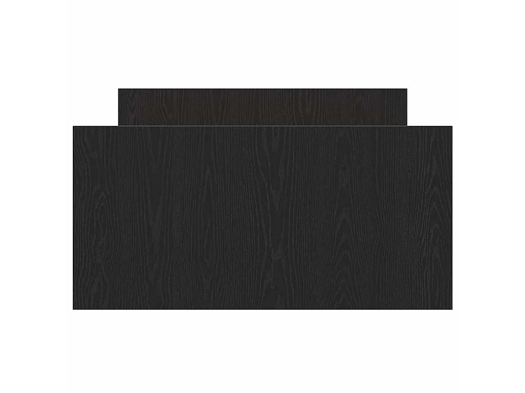 Estrutura da Cama com gaveta Carvalho Preto 203 x 93 x 50 cm