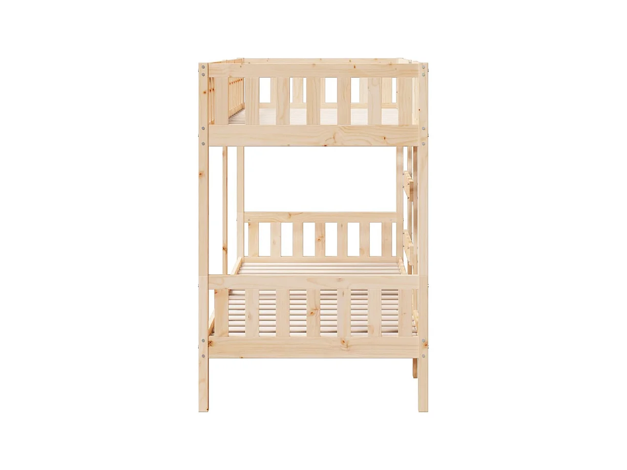 Lit superposé 90x200 cm Bois de pin massif