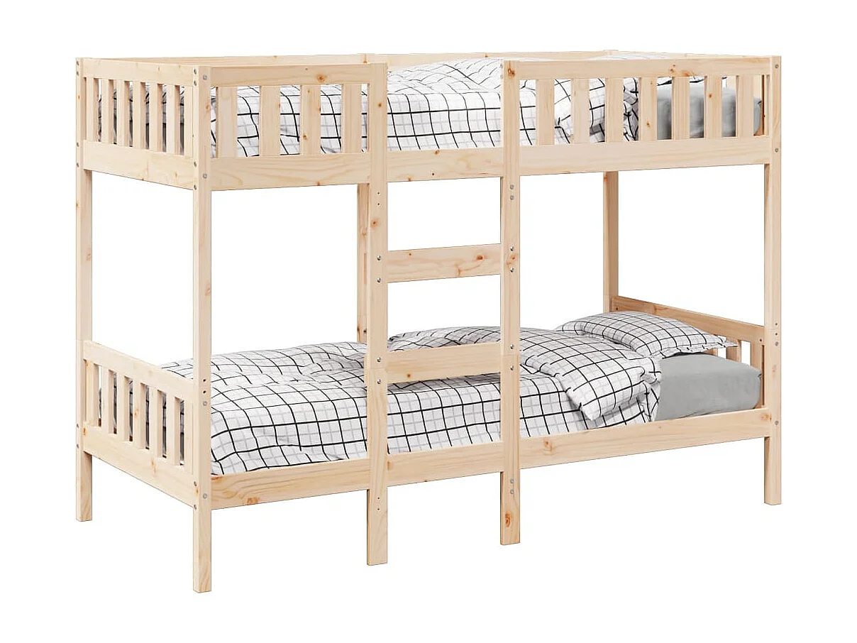 Etagenbett 90x200 cm Massivholz Kiefer