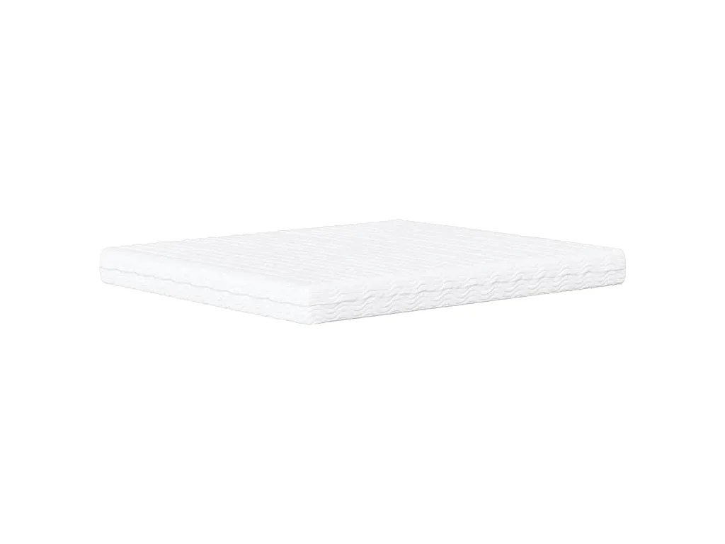 Bett mit Matratze "Dover" Creme 160x200 cm Stoff