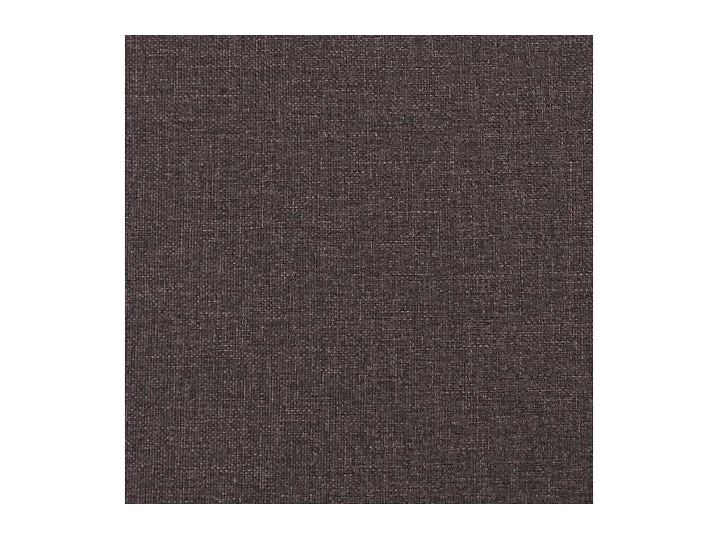 Cadre de lit sans matelas marron foncé 140x200 cm tissu