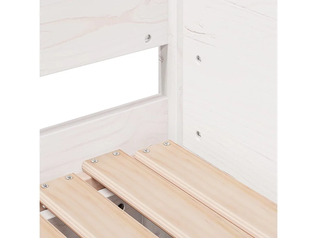 Lit de jour et lit gigogne sans matelas 90x200 cm bois massif