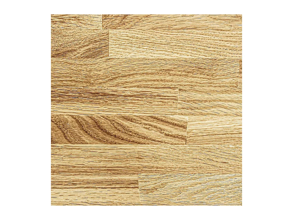 Cadre de lit sans matelas 160x200 cm bois massif de chêne