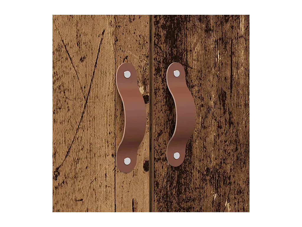 Cadre de lit Bois ancien 140 x 200 cm Bois d'ingénierie