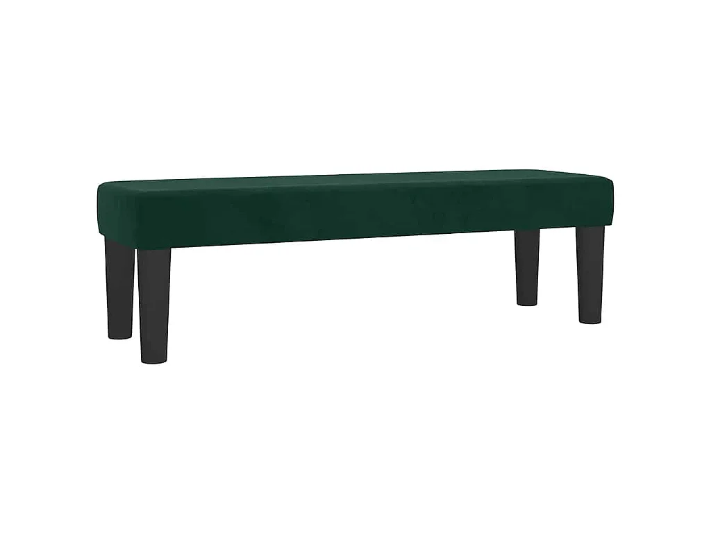 Giroletto a Molle con Materasso Verde Scuro 160x200 cm Velluto
