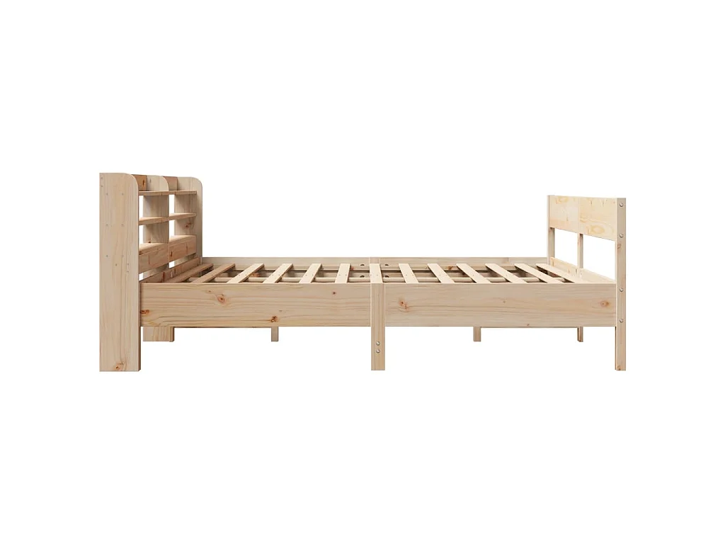 Bedframe zonder matras massief grenenhout 180x200 cm