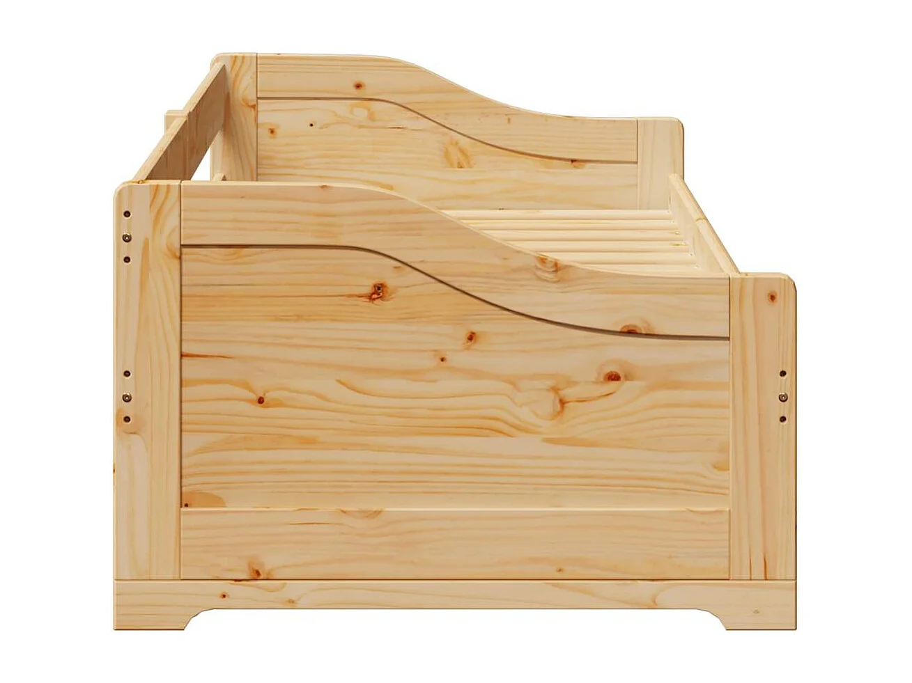 Tagesbett Ausziehbar ohne Matratze IRUN 90x200cm