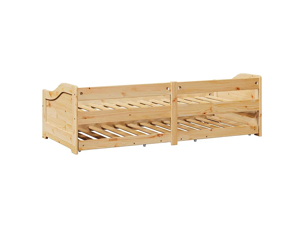 Lit de jour avec gigogne sans matelas IRUN 90x200 cm