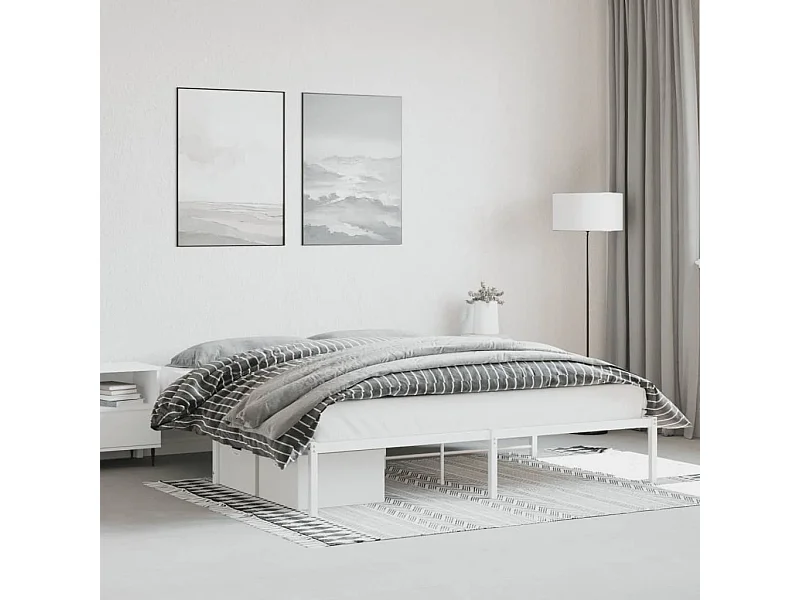 Giroletto Metallo Bianco 180x200 cm