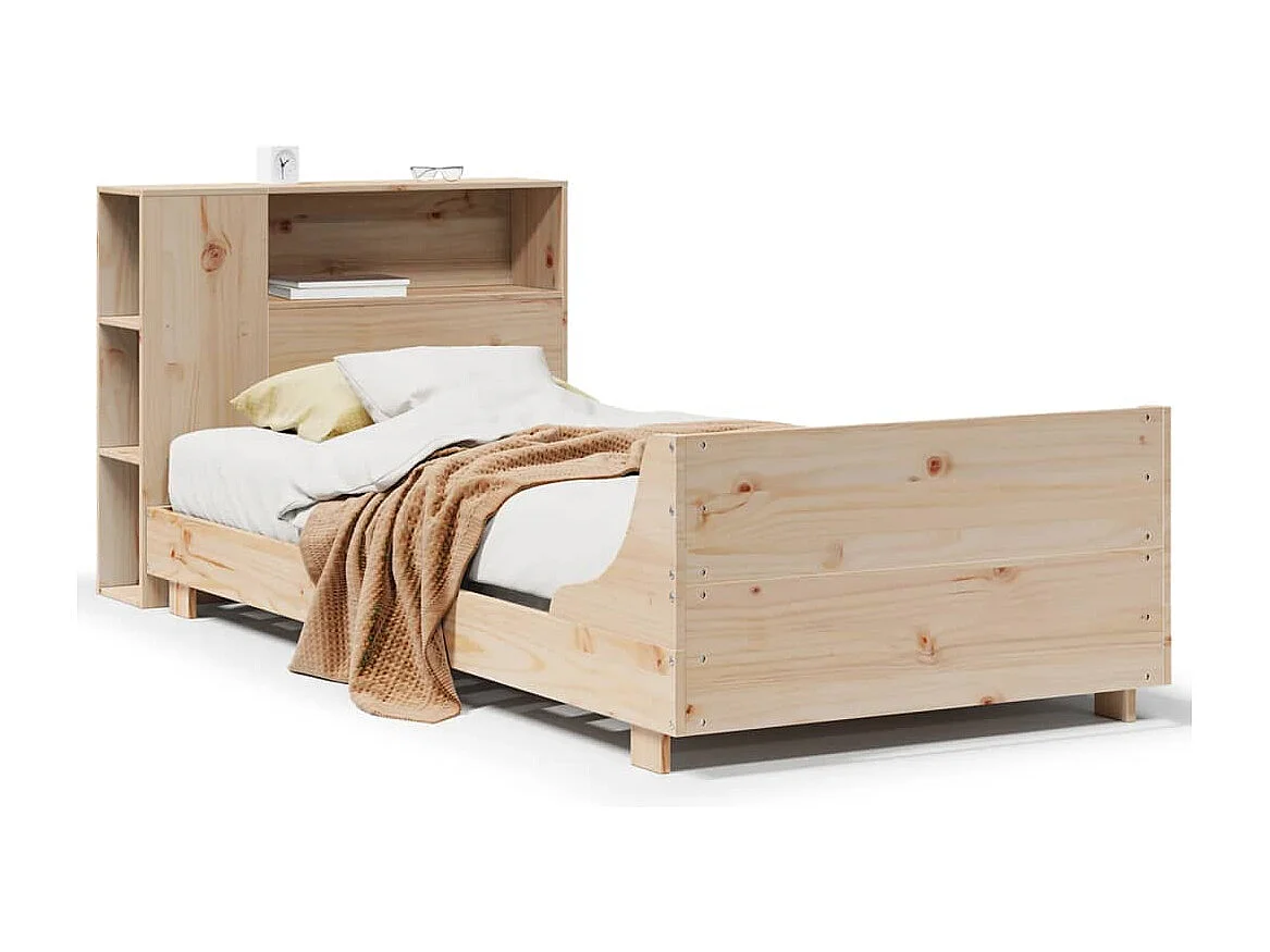 Bedframe zonder matras massief grenenhout 100x200 cm