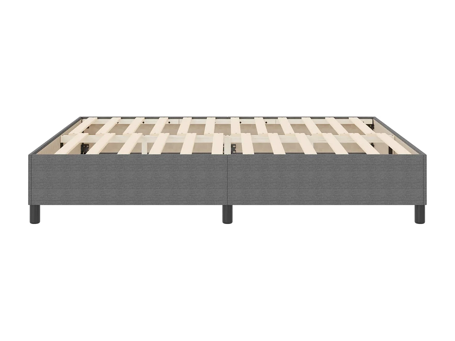 Struttura letto piattaforma Grigio chiaro 180 x 200 cm Tessuto