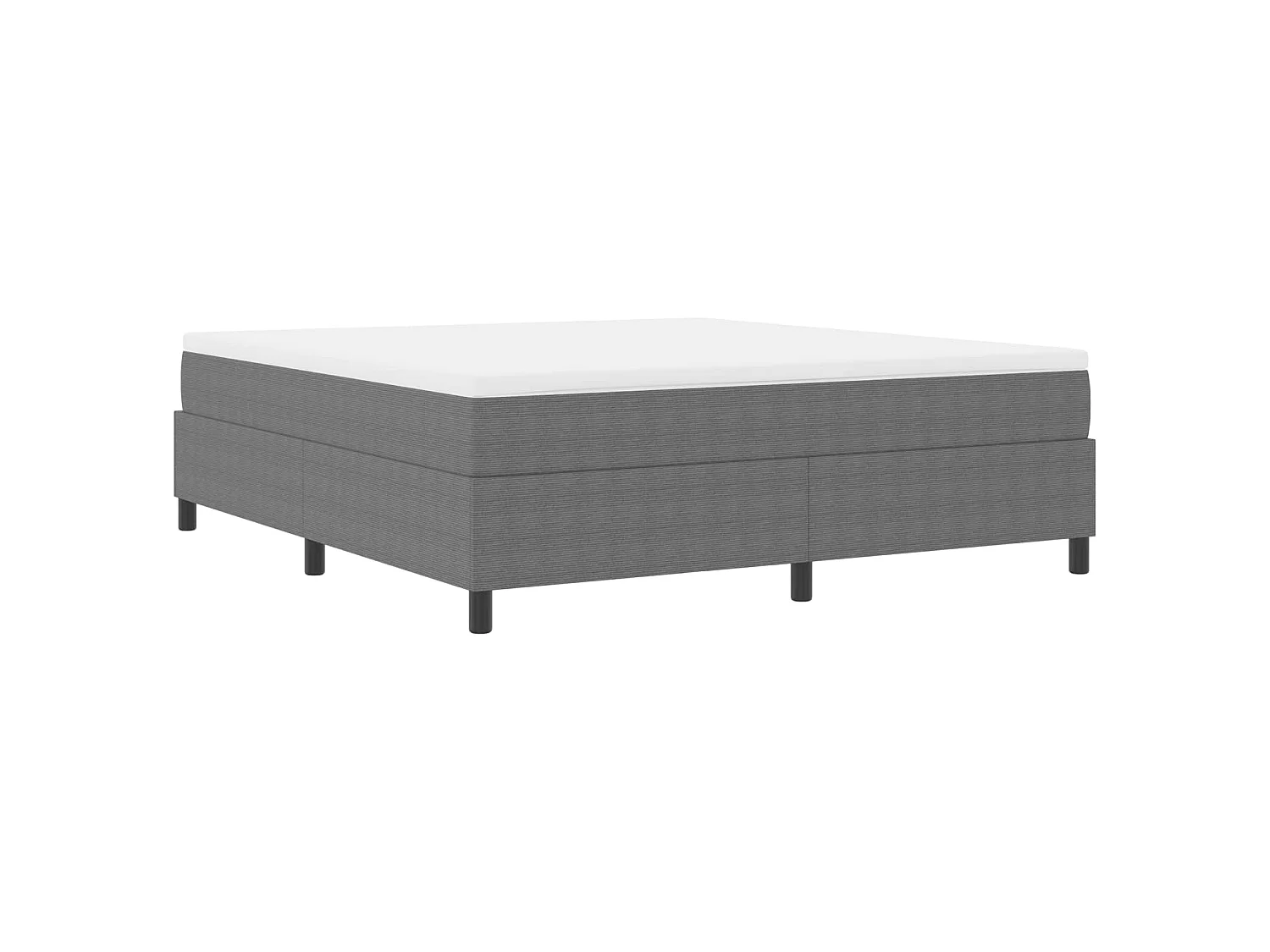 Struttura letto piattaforma Grigio chiaro 180 x 200 cm