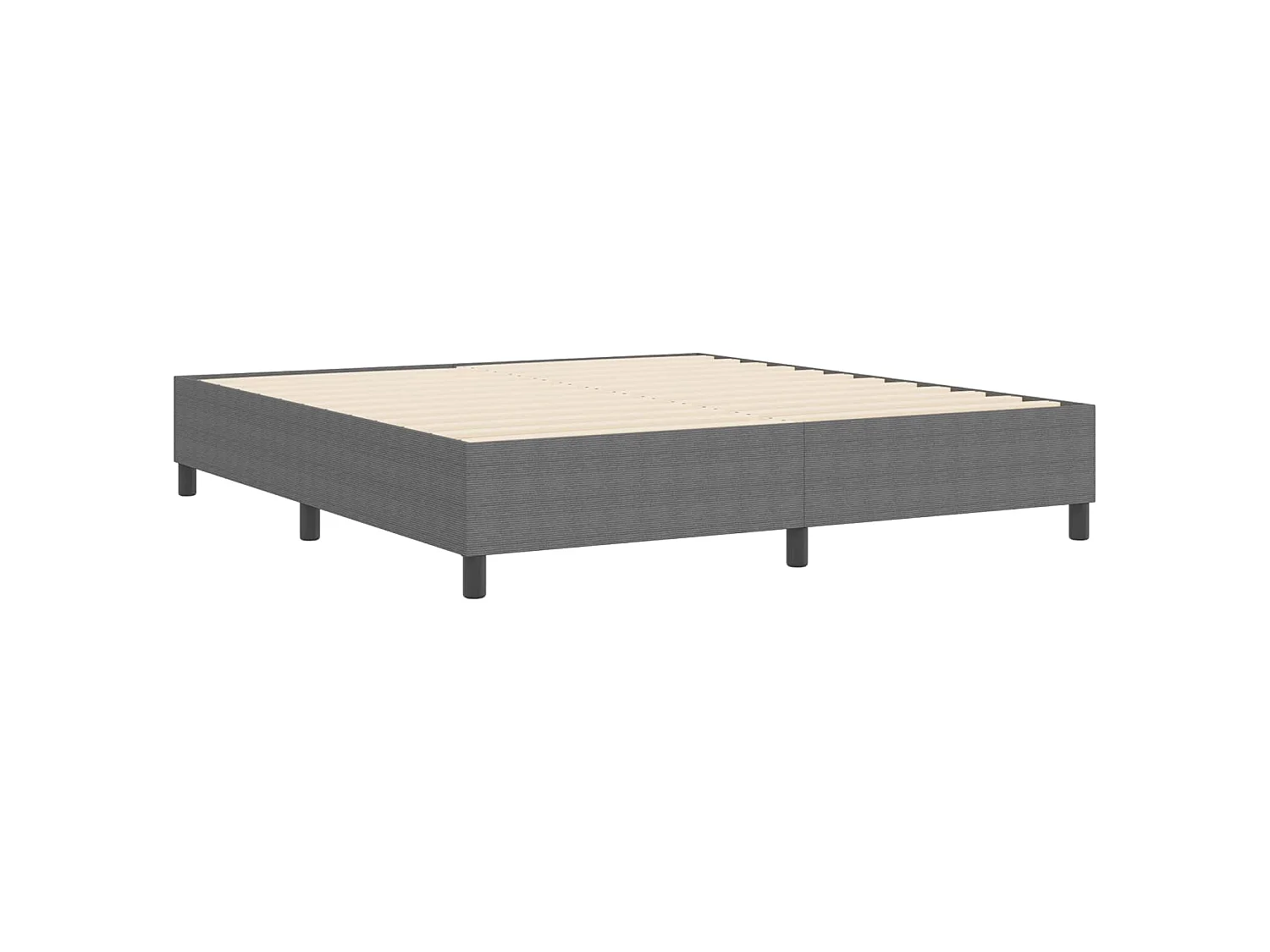 Struttura letto piattaforma Grigio chiaro 180 x 200 cm