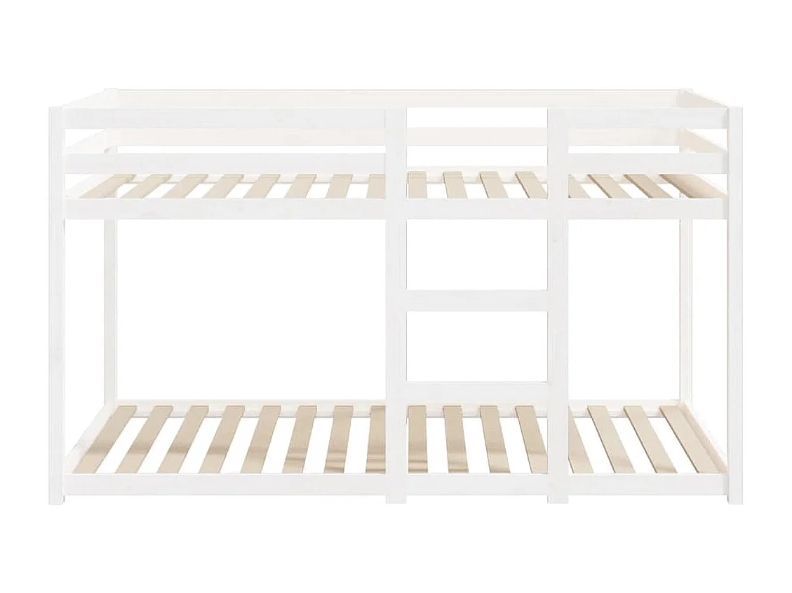 Beliche 90x190 cm madeira de pinho maciça branco