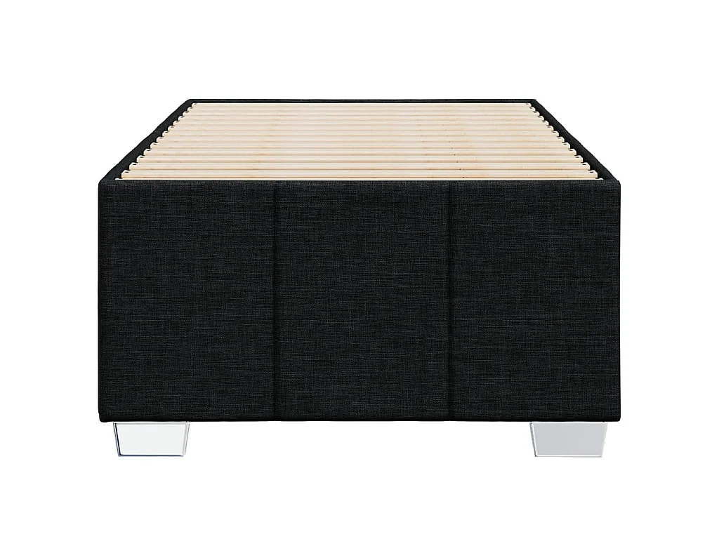Bedframe zonder matras 90x190 cm stof zwart