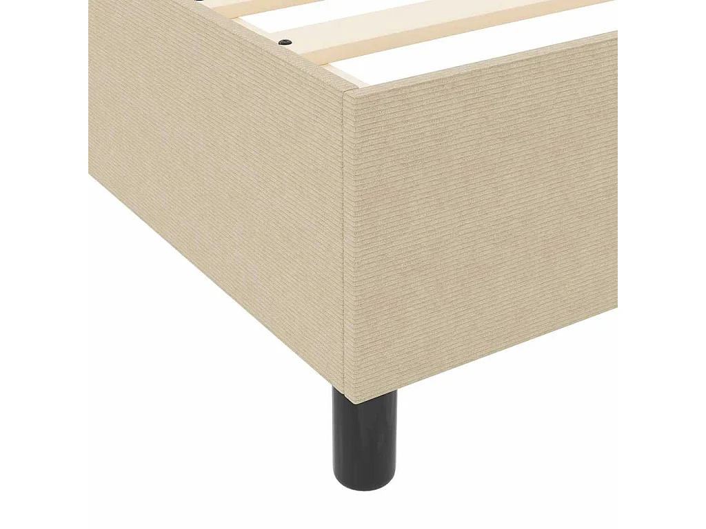 Letto a molle Grigio Verde 160 x 200 cm