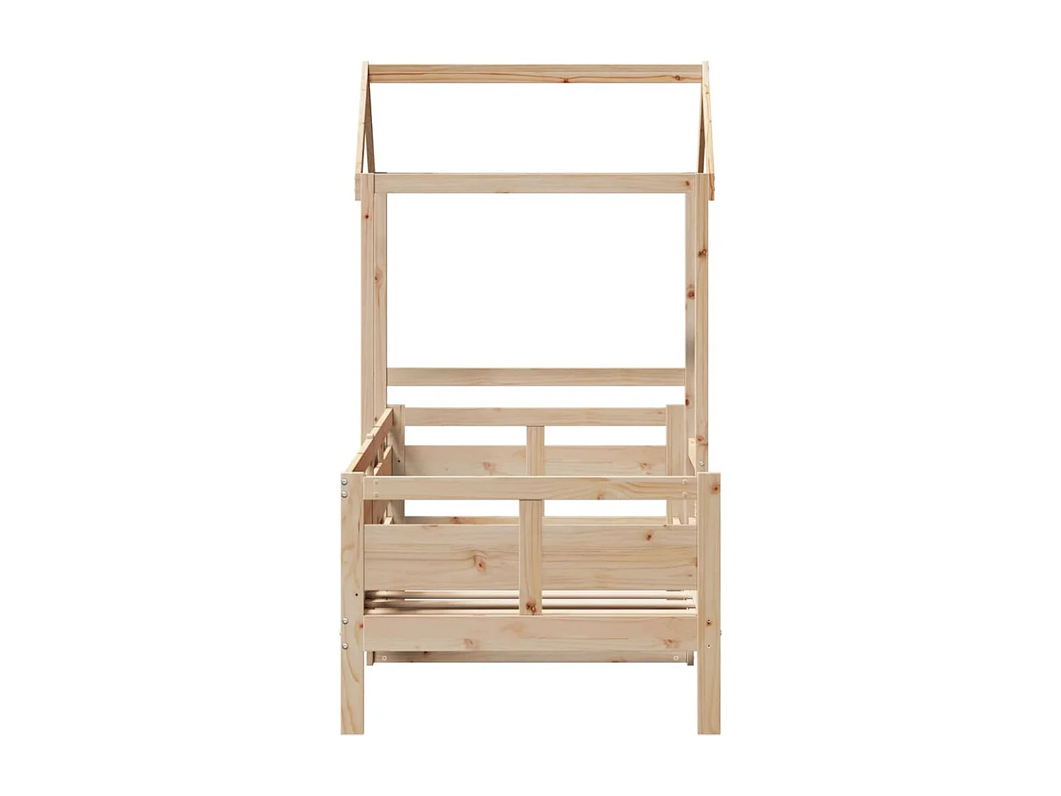 Slaapbank met huisje 90x190 cm massief grenenhout